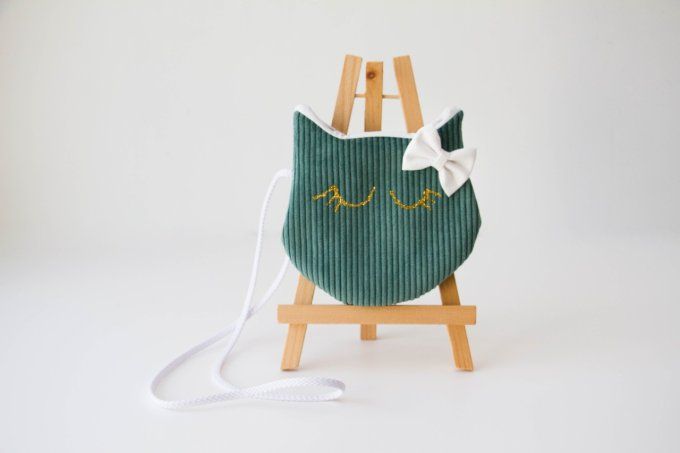 Sac chat emeraude en stock