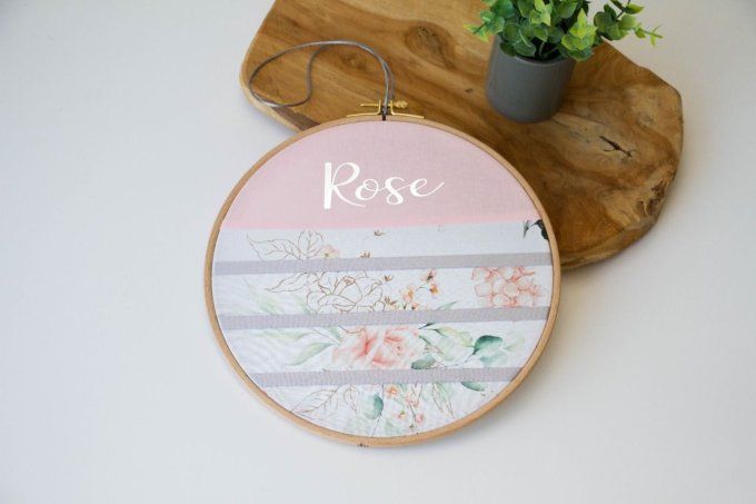 Porte barrette rosier doré en stock