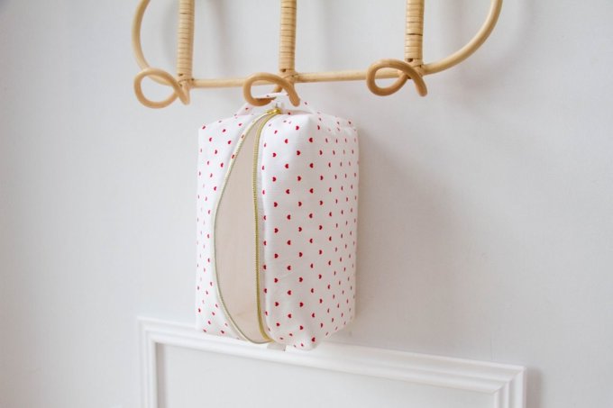 Trousse de toilette maxi  - Amour -  " en stock "