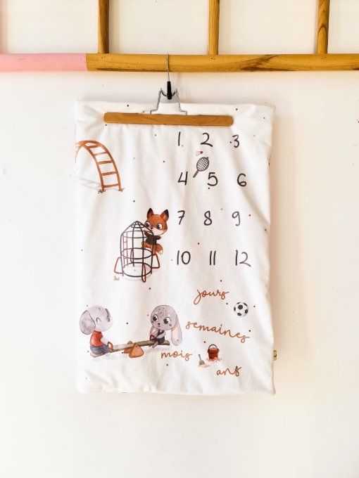 Tapis mois cœur de récréation