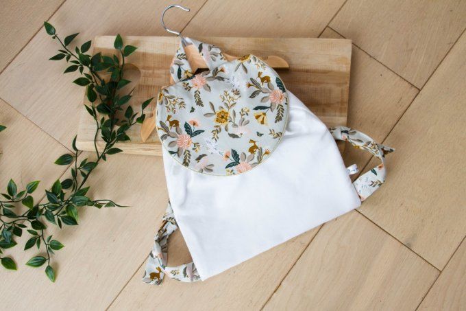 Cartable Lucie blanc en stock  