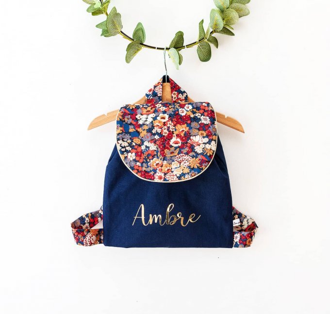 Cartable liberty  emma bleu marine