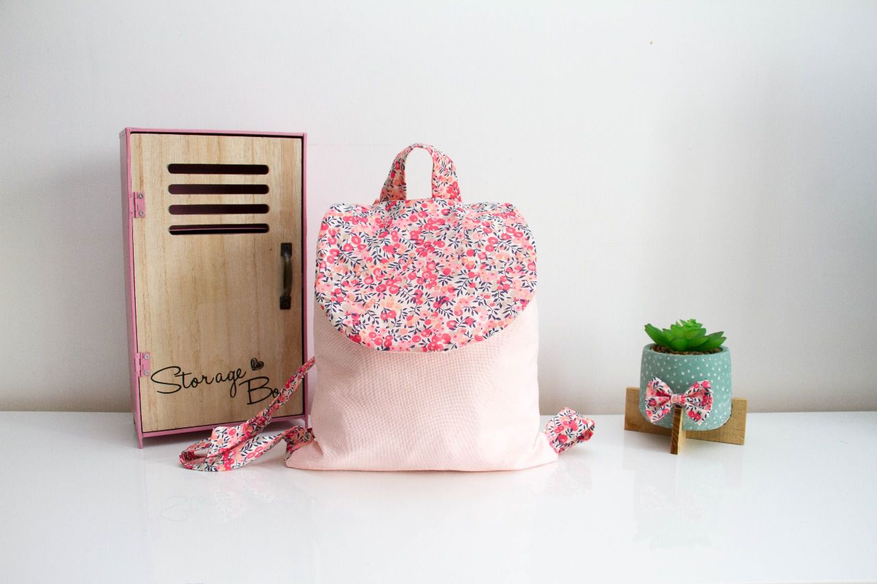 Cartable liberty rose claire