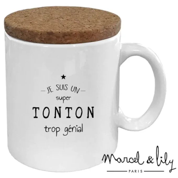 Mug céramique - Tonton trop génial